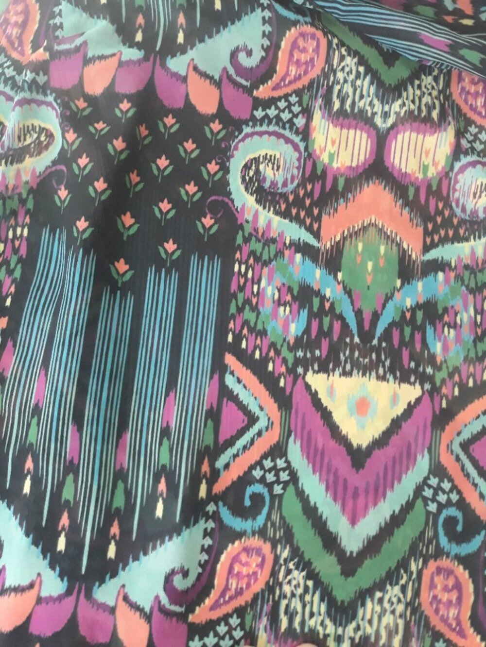 Boho Maxi Kimono 2X Black Whimsigoth Dark Romance - Picture 4 of 5
